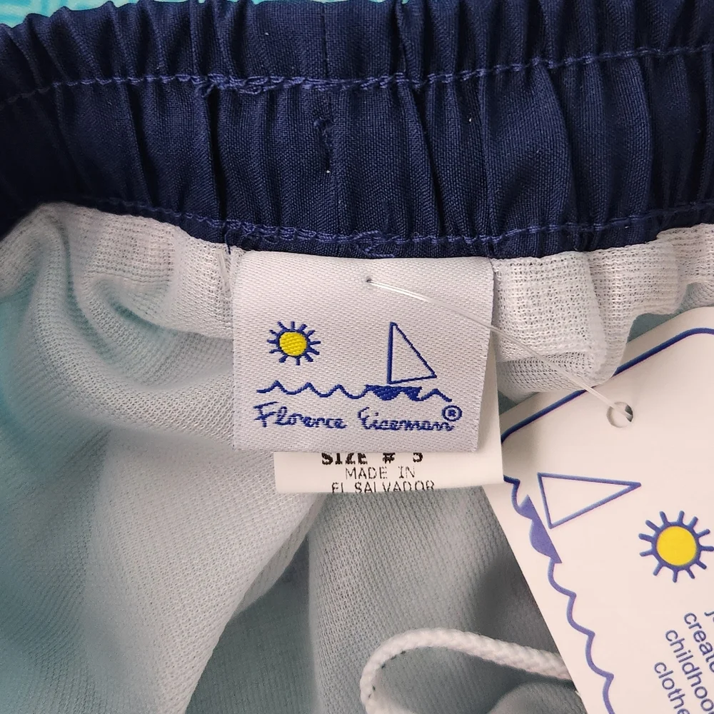 Florence Eiseman Turtle Swim Trunks